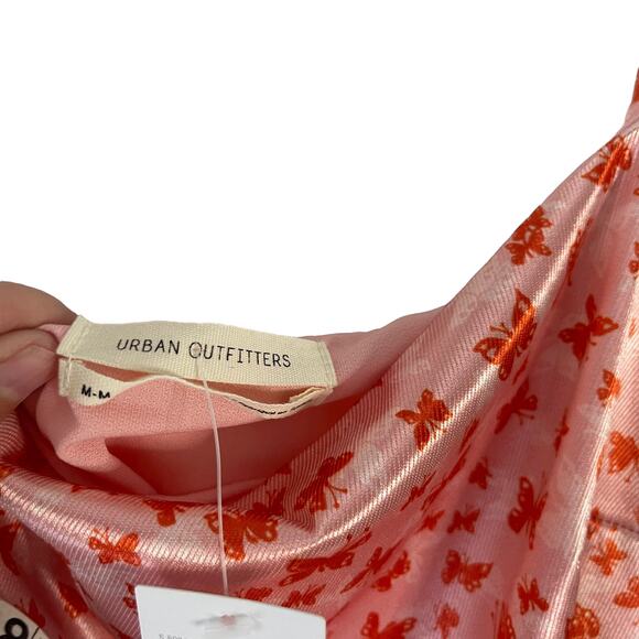 Urban Outfitters NWT Women's Size Medium Butterfly Slip Mini Dress - Picture 4 of 10